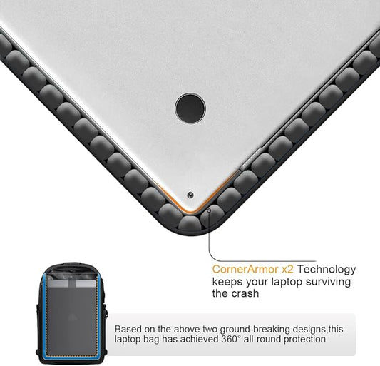 Tzowla Sac à Dos Professionnel antivol 17.3"