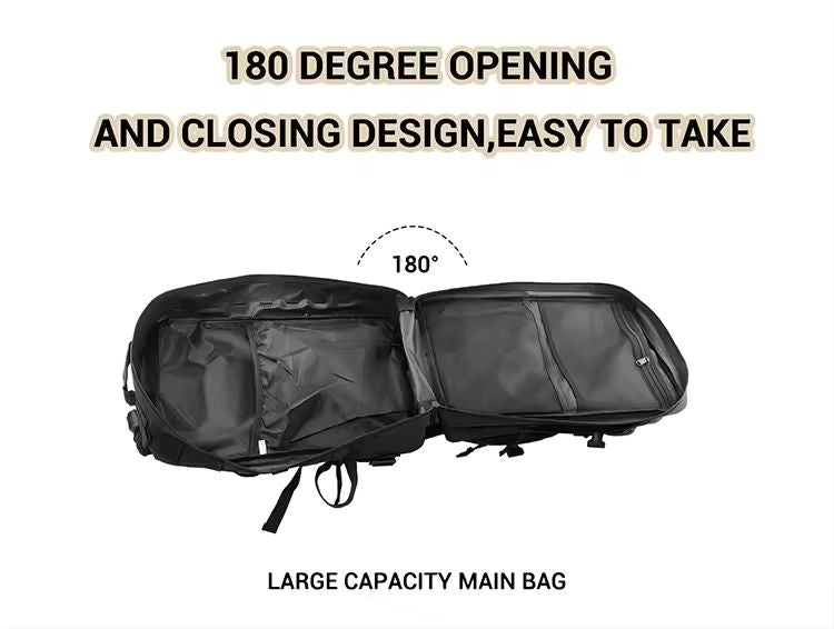 Sac à dos tactique 50 litre noir 2