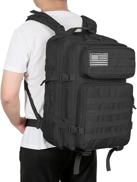 Sac à dos tactique 50 litre noir 2
