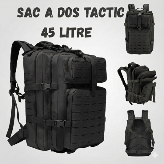 sac a dos tactique 45 litre