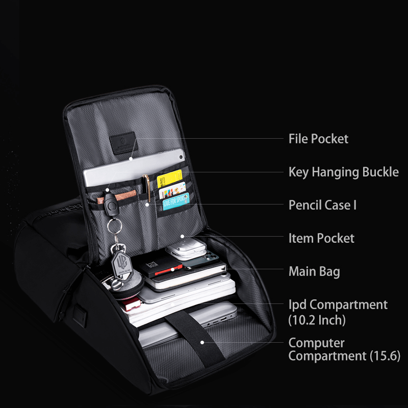 Arctic-Hunter sac à dos de haute qualité B00428